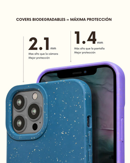 Cover biodegradable (IPhone 7 a 11) 🌎